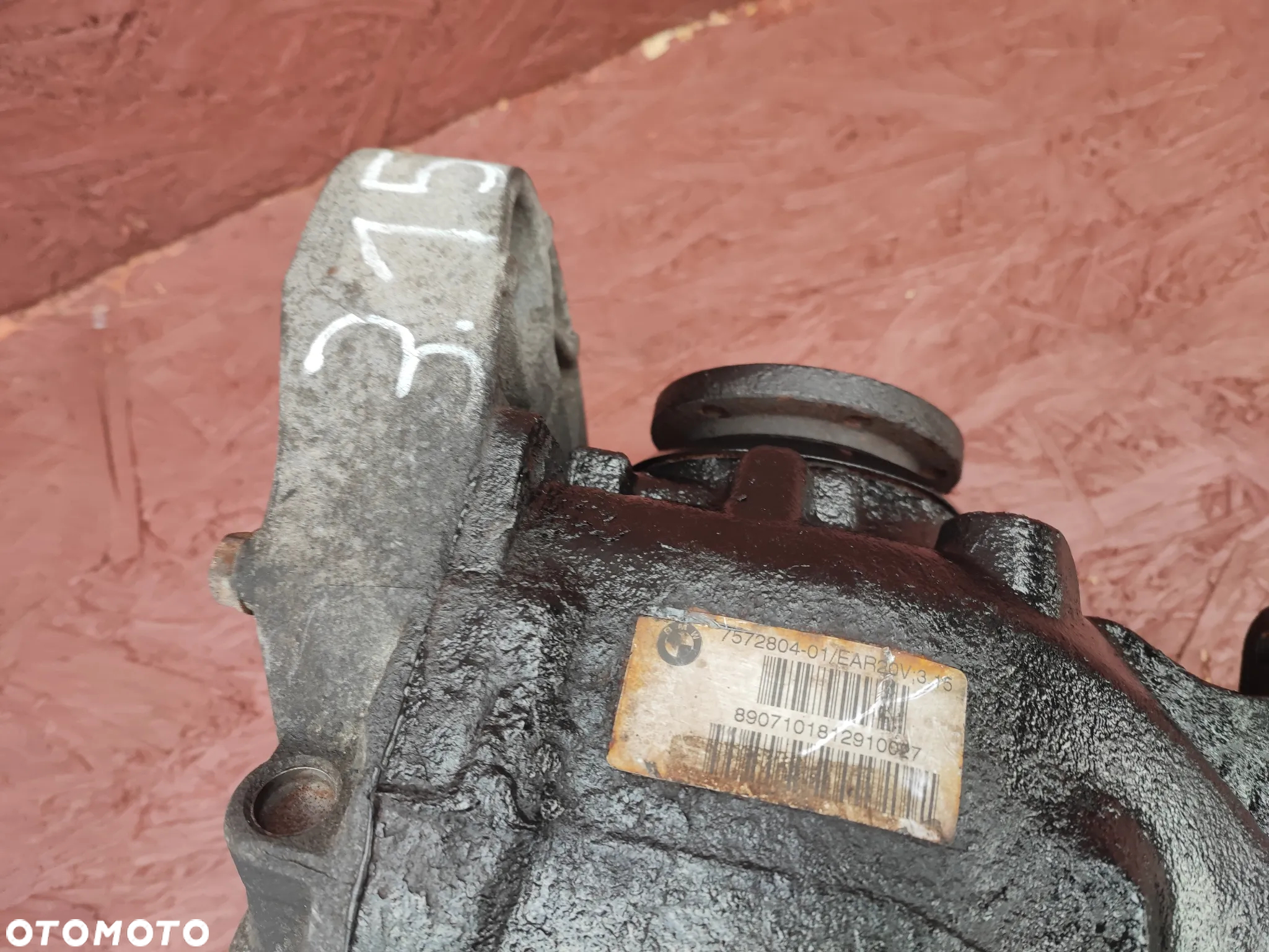 BMW E81 / E82 / E88 / E90LCI / E91 / E92 / E93 ORYGINALNY DYFERENCJAŁ TYŁ / DYFER TYŁ O PRZEŁOŻENIU 3.15 DO SILNIKÓW GAMY N47 ( N47D20 ) POD SKRZYNIĘ AUTOMAT O NR. 33 10 7 591 017 / 33 10 7 572 805 / 33 10 7 591 016 / 33 10 7 572 804 OEM W BARDZO DOBRYM STANIE - 8