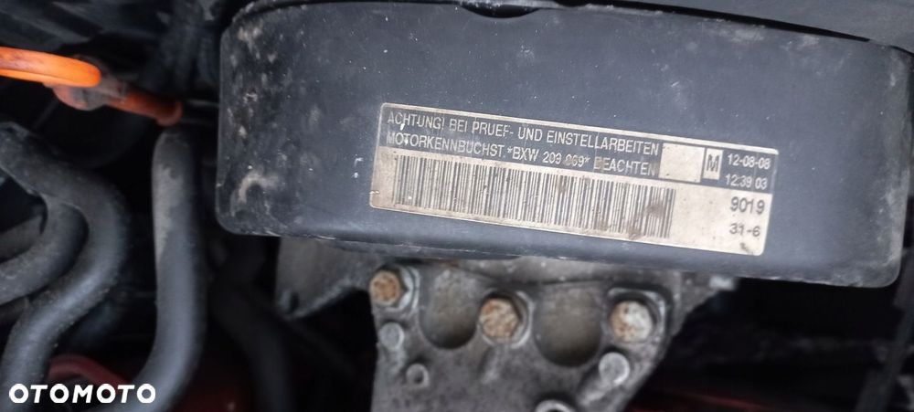 SILNIK 1.4 16V 86 KM BXW SKODA FABIA II - 2