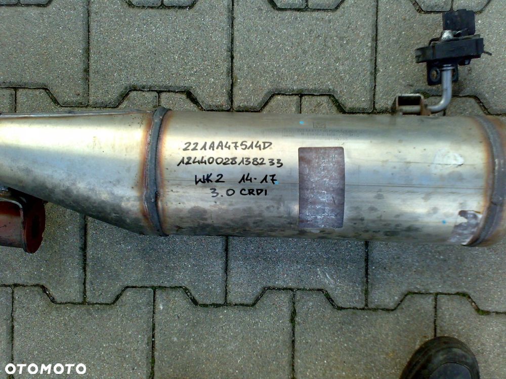 jeep grand cherokee wk2 3.0crd 14 - 17 katalizator dpf idealny - 3