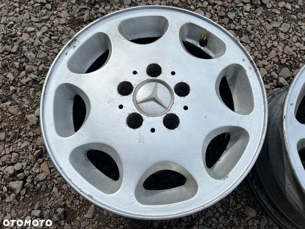 MERCEDES W124 FELGI ALUMINIOWE 15 5x112 7J ET37 ALUFELGI KBA43446 KOMPLET 2 SZT MOŻLIWY ZAKUP 1 SZT - 2