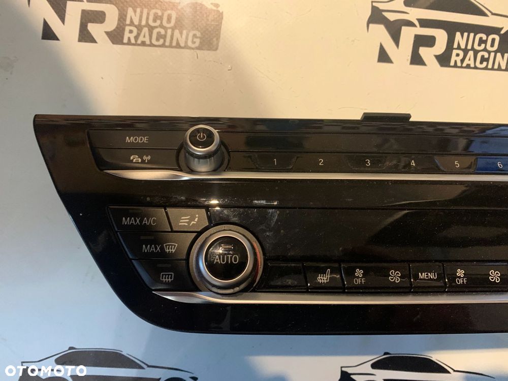 PANEL KLIMATYZACJI RADIA BMW 5 G30 G31 6 GT G32 7947868 - 3