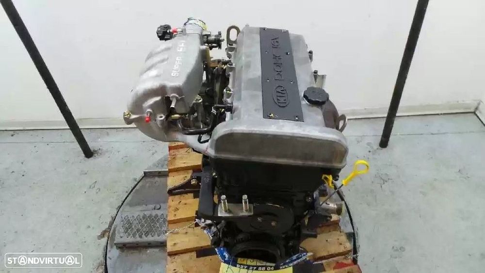 MOTOR COMPLETO KIA SHUMA SEDAN 1999 -BF - 3