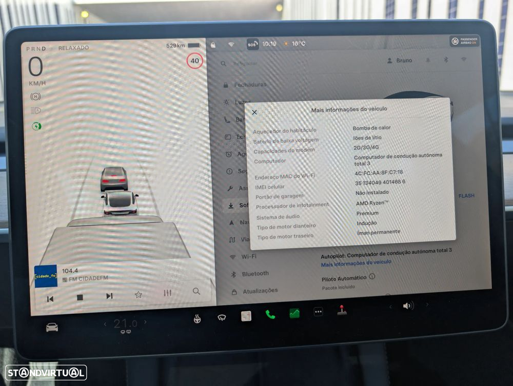 Tesla Model 3 Long Range Tração Integral - 55