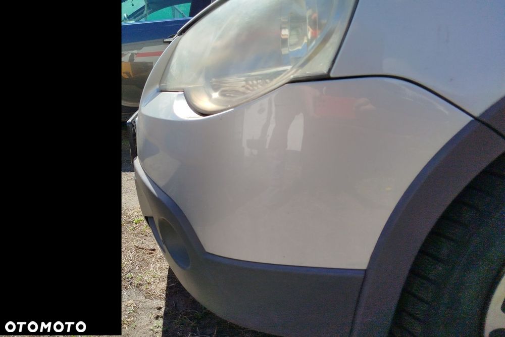 zderzak przód przedni SREBNY do Volkswagen POLO 9N cross - 4