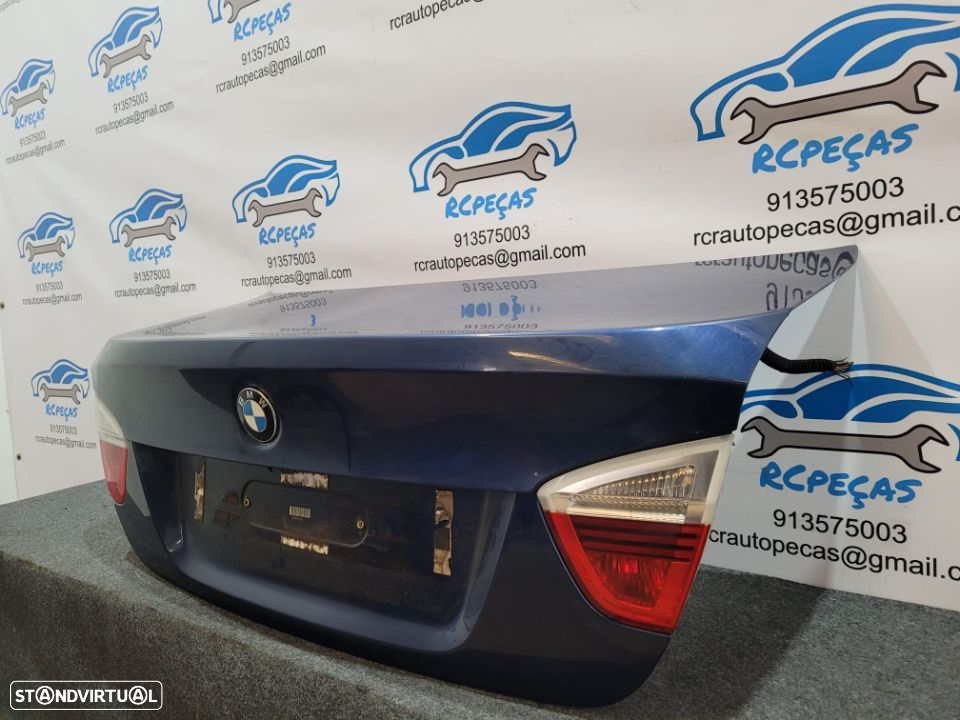 PORTA TAMPA MALA BMW SERIE 3 E90 41627254425 7254425 FECHO PUXADOR - 4