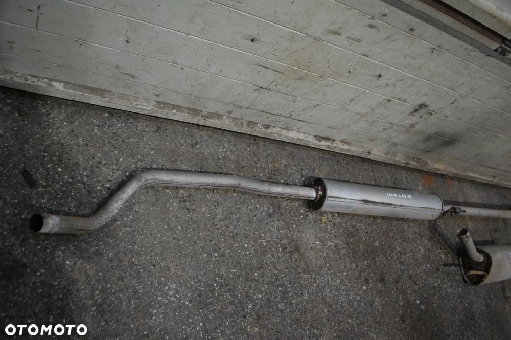 TŁUMIK KOŃCOWY + ŚRODKOWY OPEL CORSA C 1.8 1.6 1.4 5D - 2