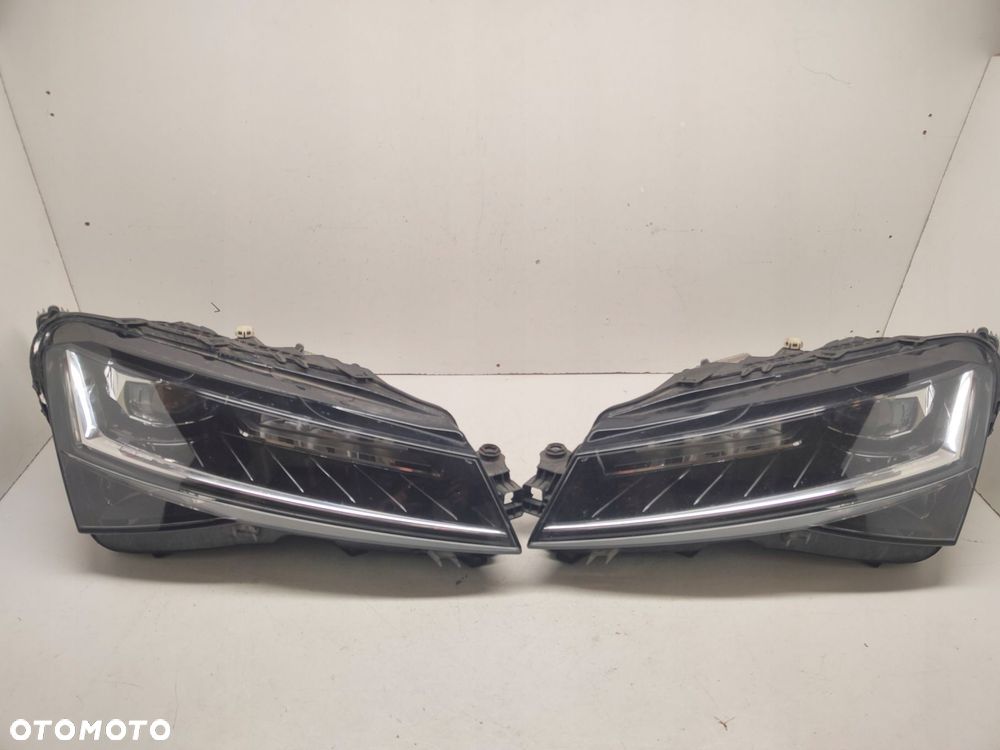 skoda superb iii lift 3v full led komplet lamp przód 3v1941015d, 3v1941016d - 2
