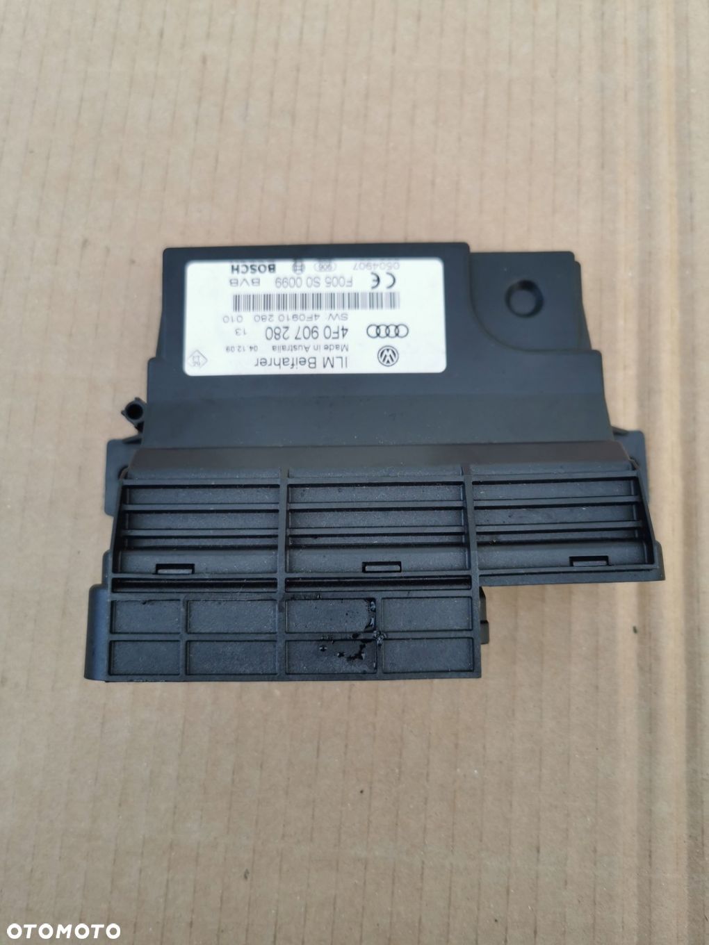 Moduł sterownik mocy Audi A6 C6 4F0907280 - 1