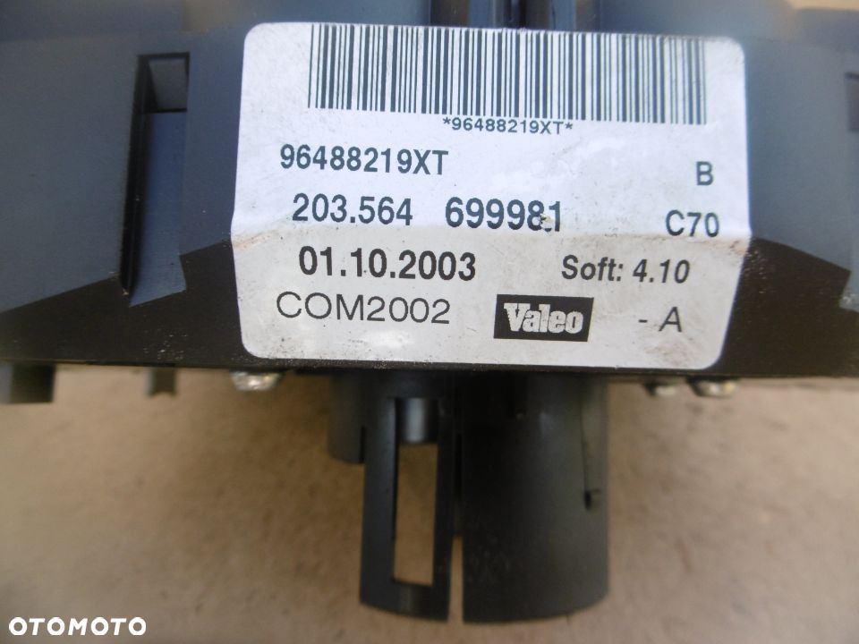 Przełącznik zespolony świateł CITROEN C3 9688219XT - 2