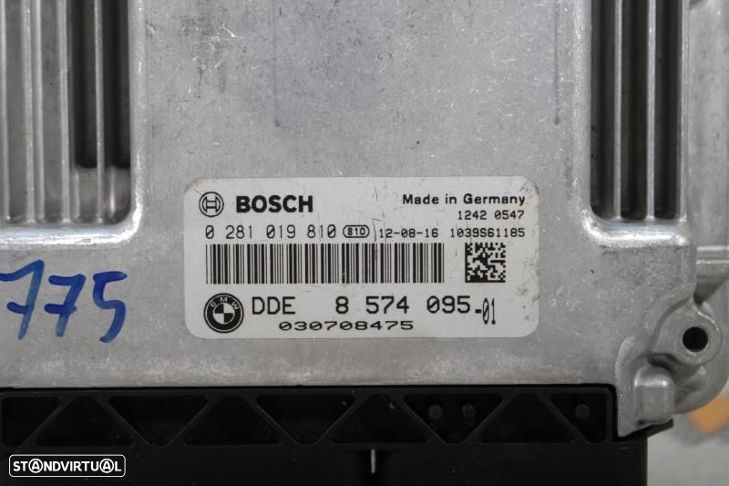 Centralina De Motor Bmw 1 (F21)  8574095 / 0281019810 / 1039S61185 - 2