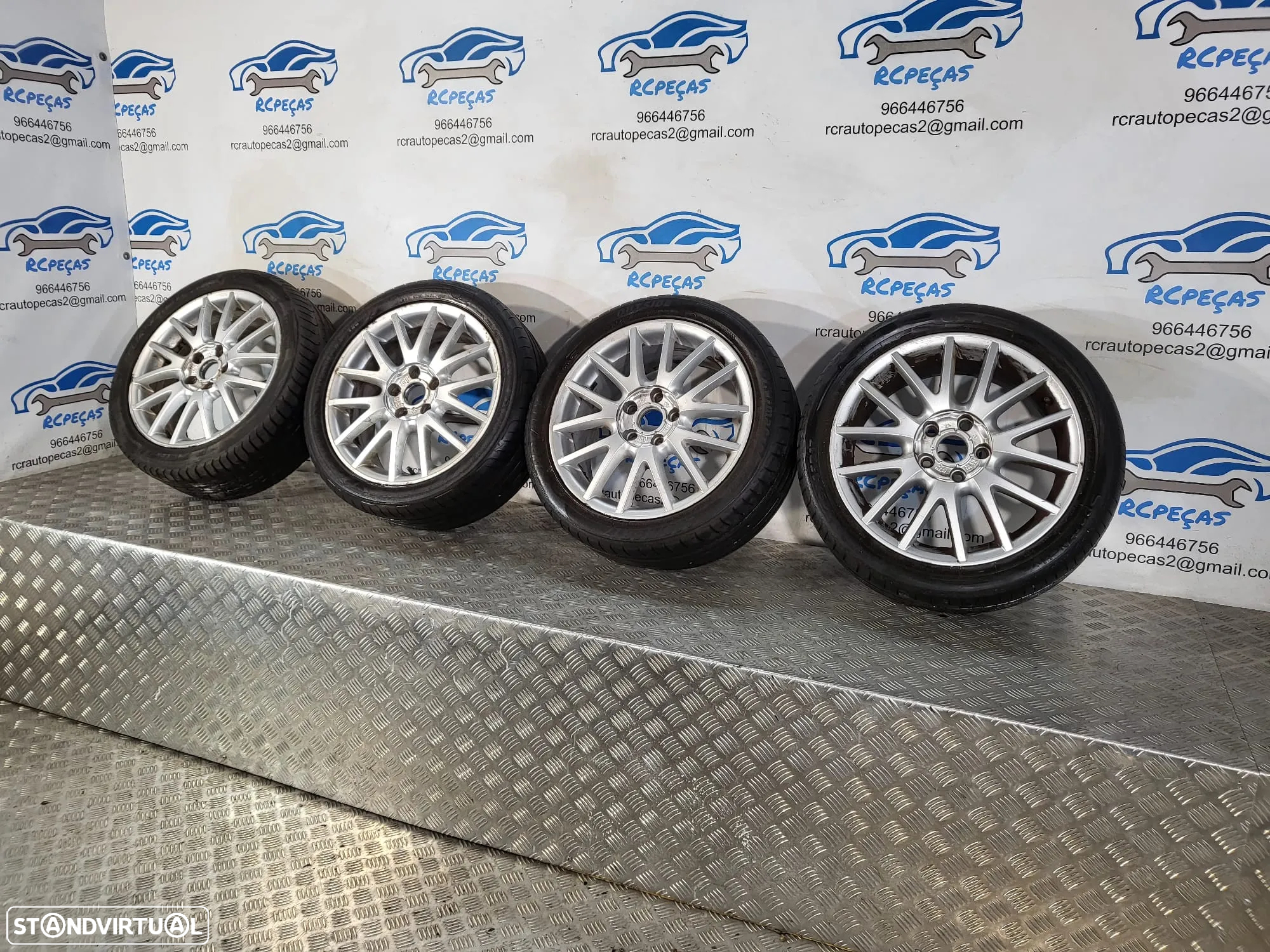Conjunto Jantes 17 Originais VW Golf 5 Jetta 7J ET54 5x112 1K0601025AN - 3