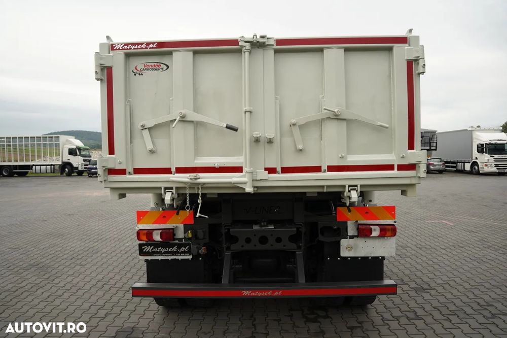 Mercedes-Benz AROCS 3240 / 8x4 / BASCULANTĂ - 5,7 M / OBLON LATERAL HIDRAULIC / AUTOMAT / EURO 6 / - 24