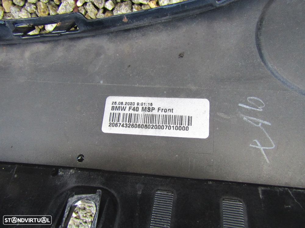 Para-choques BMW serie 1 F40 MSP Pack M ano 2020 (original) ver descrição - 20