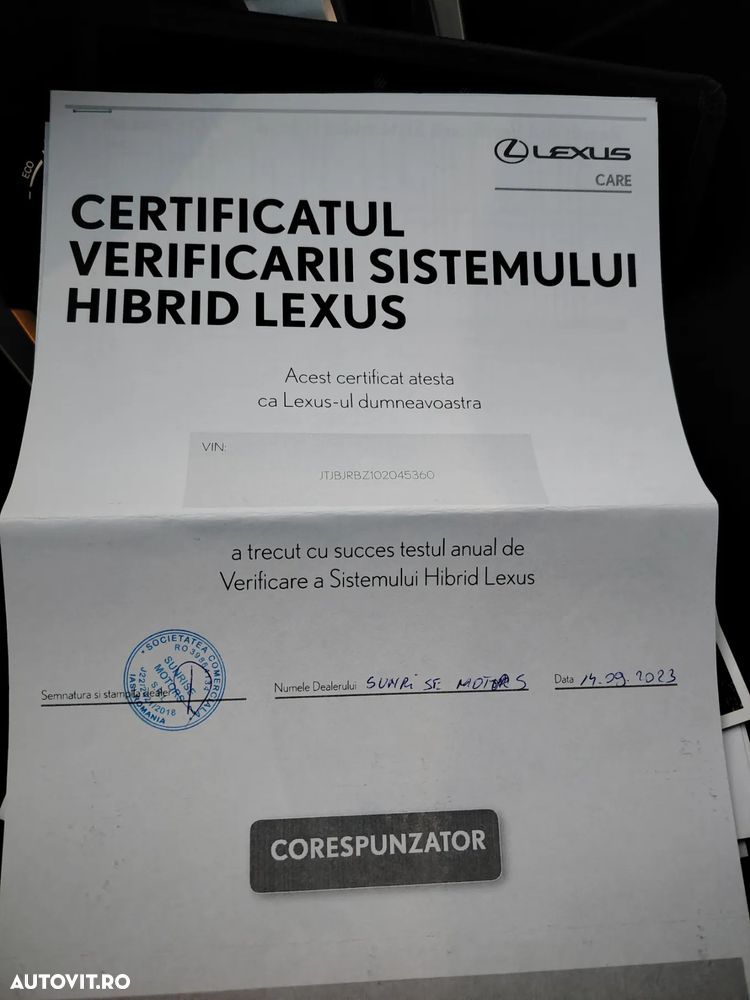 Lexus Seria NX 300h Business - 24