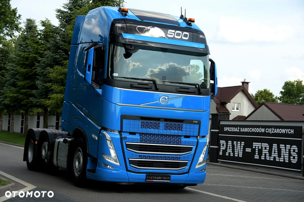 Volvo FH500///* 2022///* PUSHER///* 6×2///* PRZEBIEG 360 TYŚ KM///* GLOBETROTTER XL///WAGA///* KAMERA///* KLIMA POSTOJOWA///* FULL LED///* TV///* OŚ SKRĘTNA///* STAN JAK NOWY