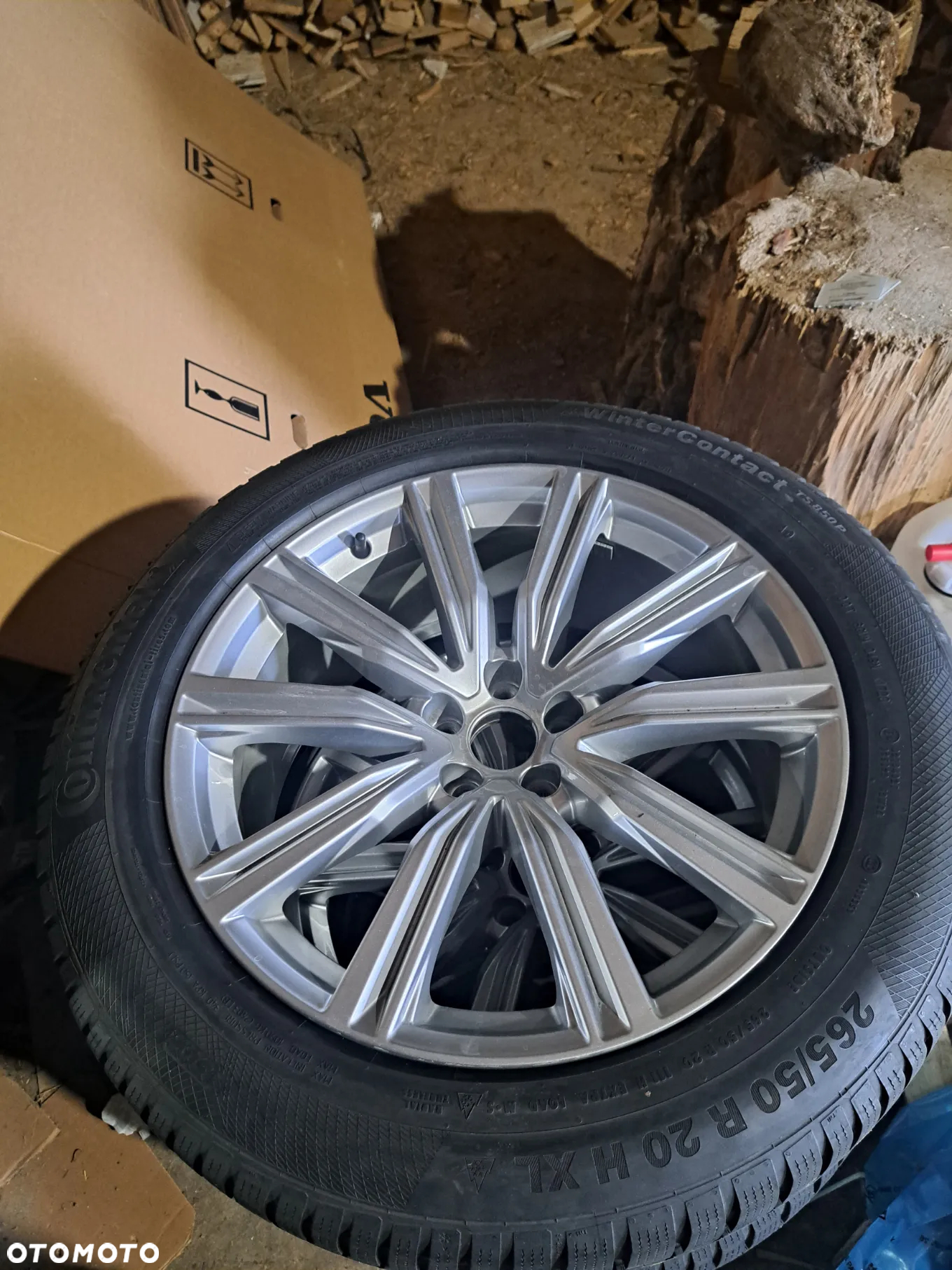 Koła zimowe Felgi Aluminiowe Audi Q8 20 Cali 265/50R20 111H XL 4M8601025T E-8.5Jx20H2 ET 20 DOT 1720 2020 Rok Continental WinterContact TS 850P 265/50R20 H XL 111H - 15