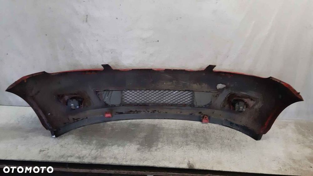 $ ZDERZAK PRZÓD PRZEDNI DO FORD FIESTA MK6 VI LIFT FL + HALOGENY KOD KOLOR K2 CZERWONY - 5