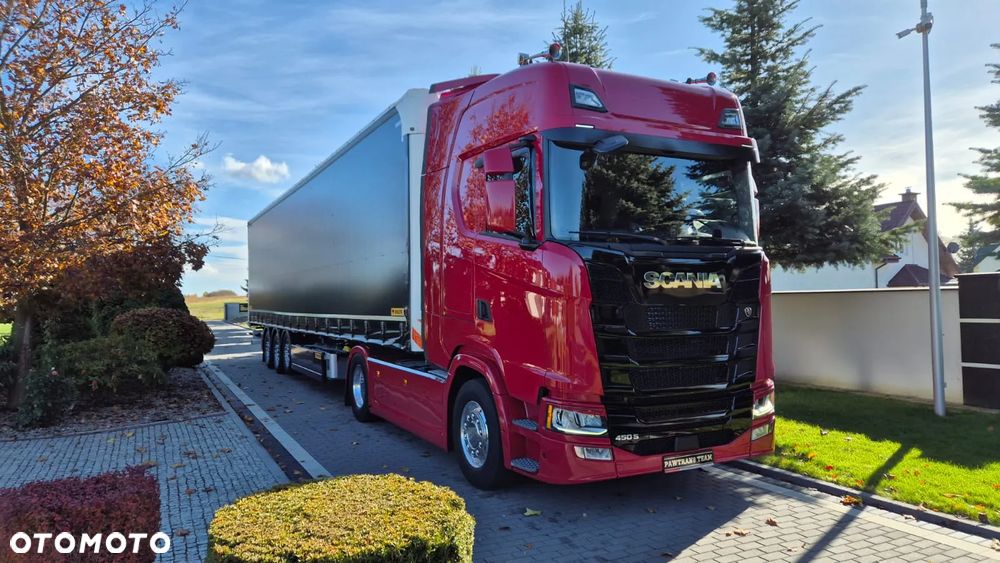 Scania SCANIA///S450///2022///WIELTON///FIRANKA/// 2021///ZESTAW///FULL LED///WYSOKOŚĆ 2.82/// BOGATA OPCJA WYPOSAŻENIA///STAN BARDZO DOBRY - 1