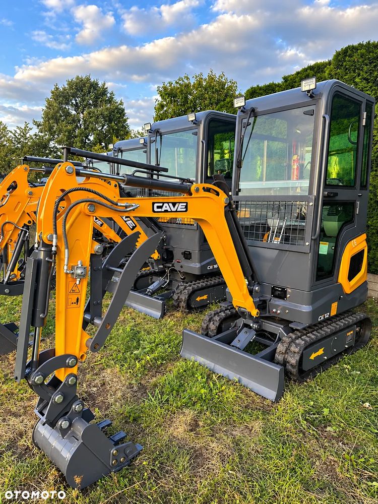 Kubota / KOOP 2026r Nowa minikoparka CAVE CE12 LEASING/RATY -Szybka Decyzja! 1200kg z Kabiną, Ogrzewanie, Skrętne ramie, ZESTAW - 12