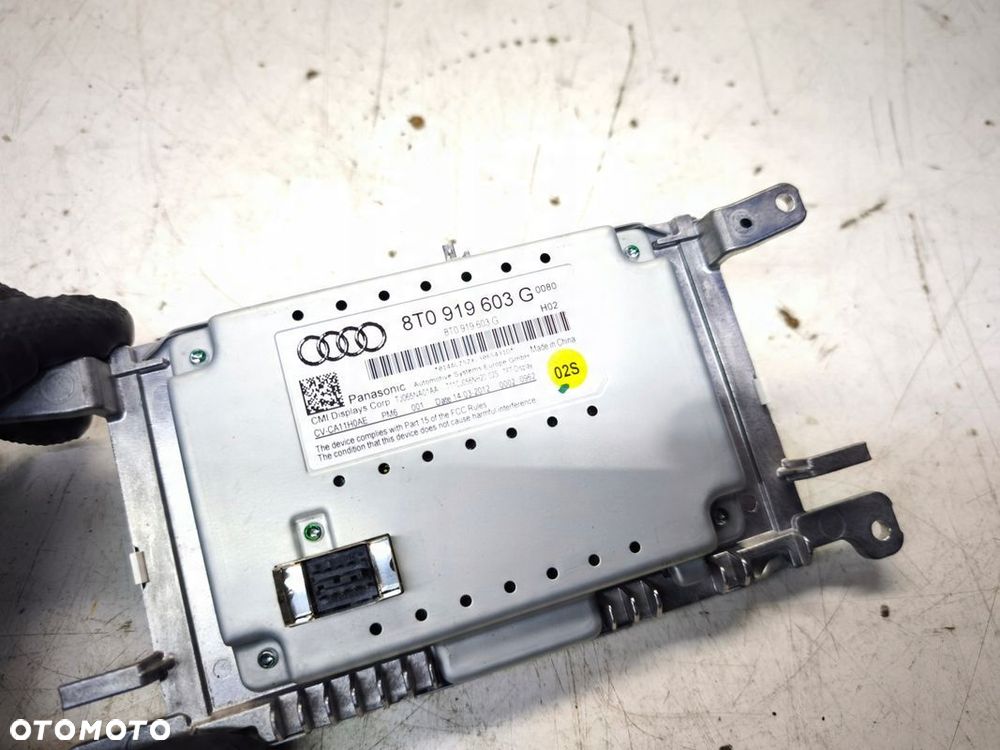 WYŚWIETLACZ MMI AUDI A4 B8 A5 8T Q5 8R 8T0919603G - 5