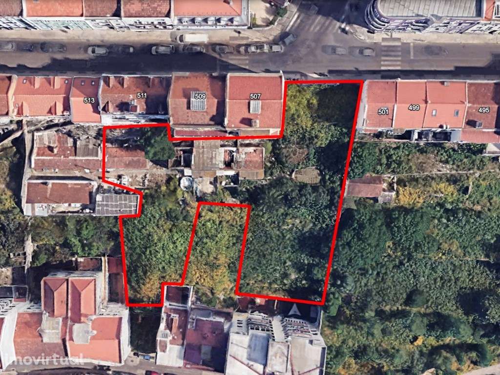 Terreno Urbano para Construção com PIP para Venda na Rua Maria Pia,... - Grande imagem: 3/13