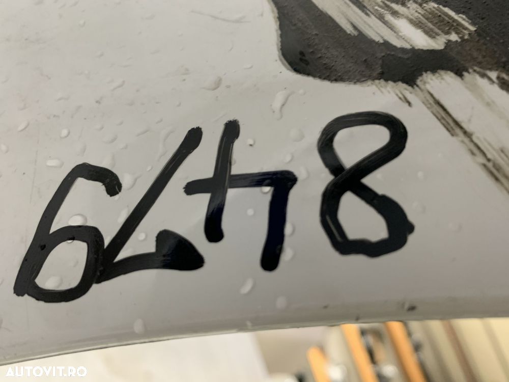 Bara fata Audi A4, B9, facelift, S-Line, 2020, 2021, 2022, 2023, 2024, cod origine OE 8W0807437AQ, cu gauri pentru spalatori faruri. - 15