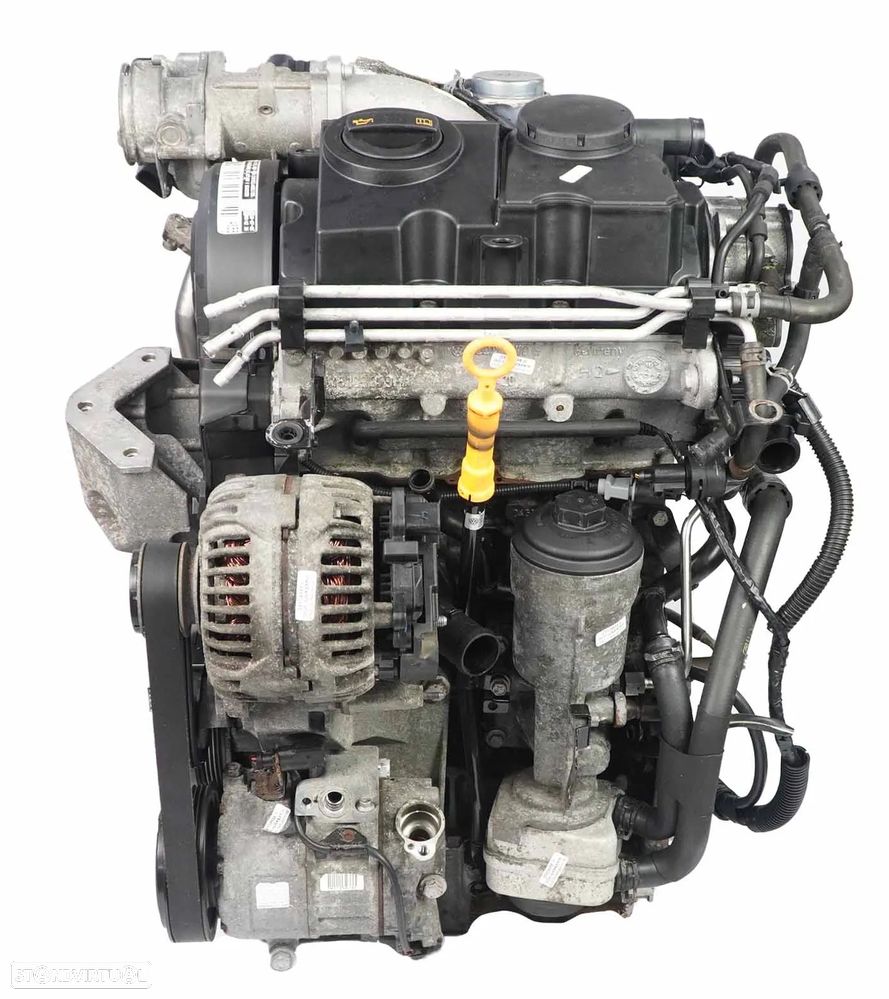 MOTOR COMPLETO SEAT IBIZA 6L 6J / VOLKSWAGEN POLO / SKODA FABIA 1.4TDI 80CV BMS - 1