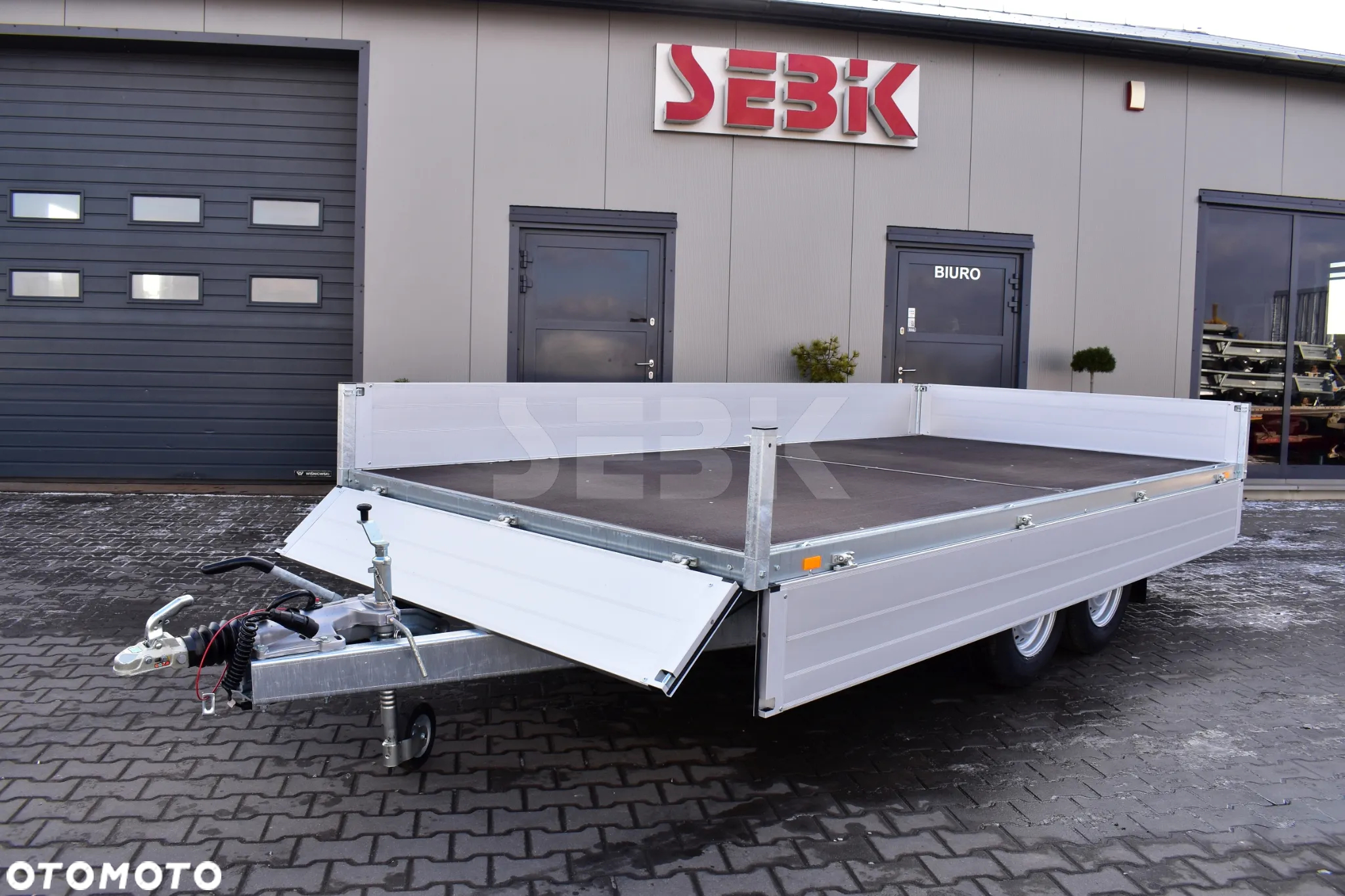 Brenderup SUPER MOCNA PRZYCZEPA 5420 ATB OTWIERANE WSZYSTKIE BURTY - 5
