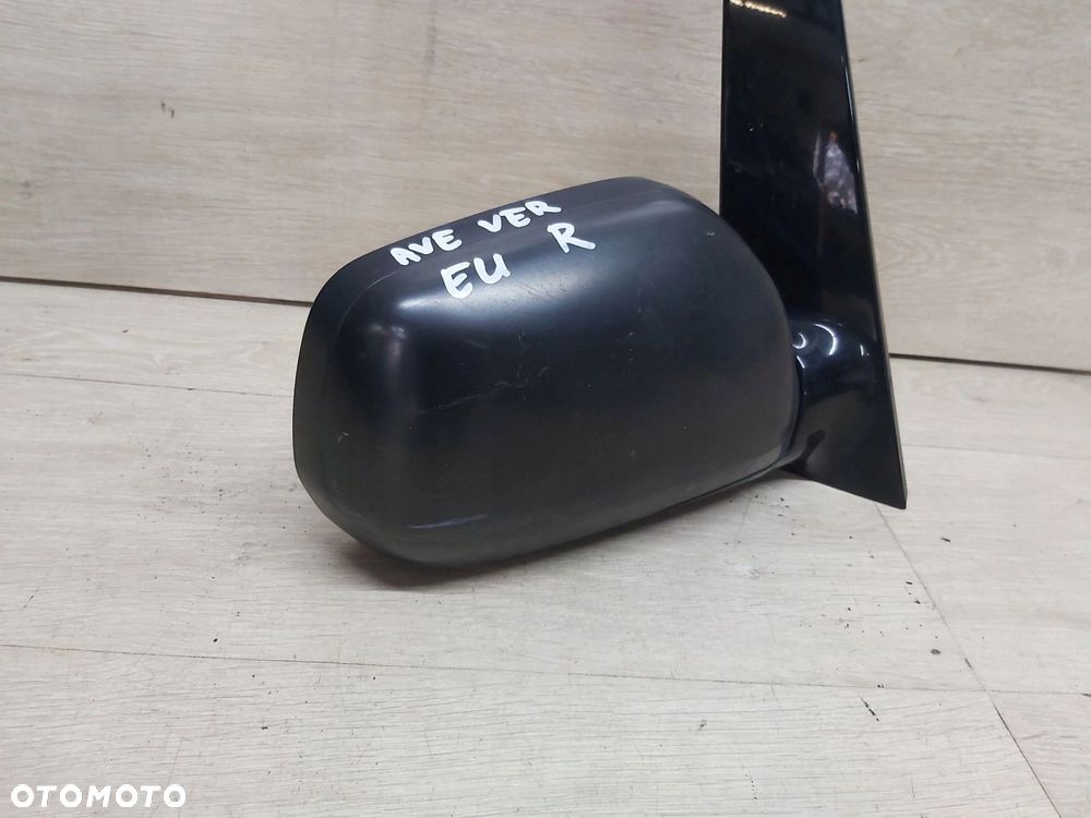 Avensis Verso 01-06r lusterko prawe 3 pin czarne - 2