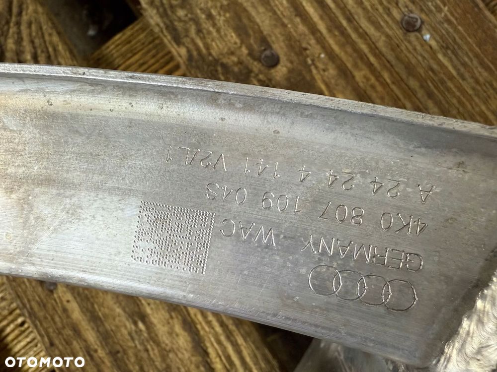 belka zderzaka przod przednia audi a6 c8 4k 4k0 2018- cala oryginalna - 5