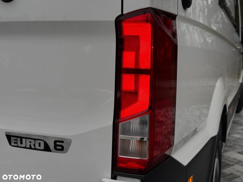 Volkswagen Crafter Brygadowy 7 osób / L4H2 / Oryginalna zabudowa VW / 2.0 TDI 140km / EURO6 / Najbogatsza wersja / FULL LED / Automatyczna skrzynia biegów / FV 23% - 38