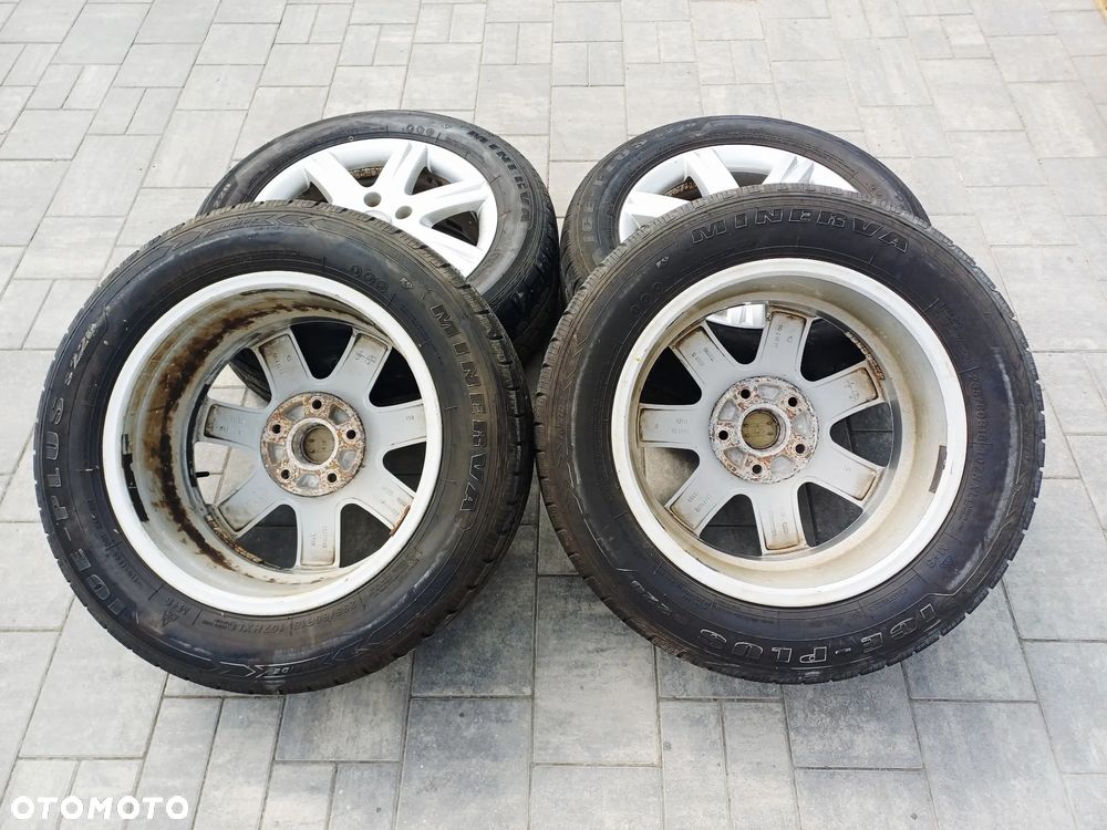 FELGI Z OPONAMI KOŁA ALUMINIOWE AUDI A3 A4 A6 R18 5X112 ET53 7,5JX18H2 57.1 mm OPONY MINERVA R18 235/60 ZIMA NR23 - 13