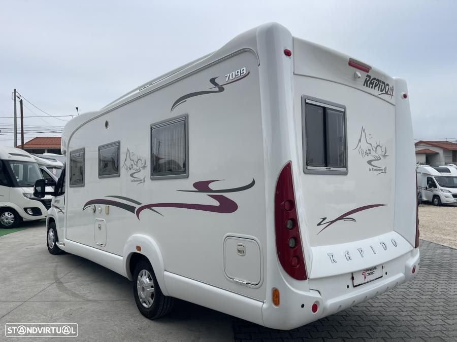 Rapido Serie 70 7099 cama francesa chassi ALKO - 2