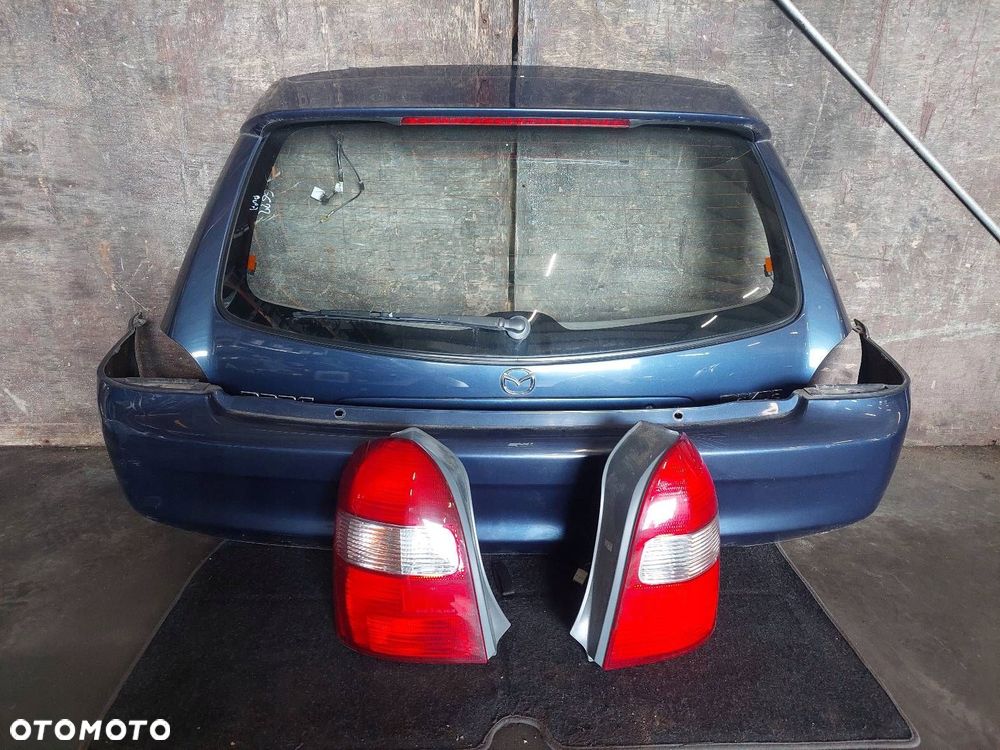 KOMPLETNY TYŁ KLAPA BAGAŻNIKA ZDERZAK TYŁ LAMPY MAZDA 323F BJ 22A - 1