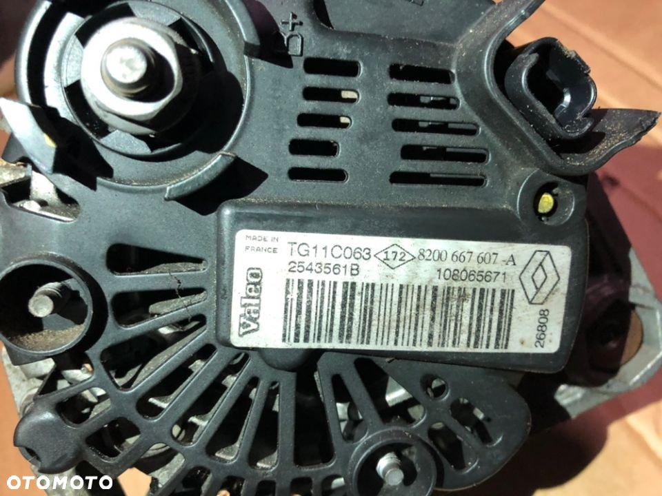 DACIA LOGAN SANDERO DUSTER 1.6 16V ALTERNATOR - 4