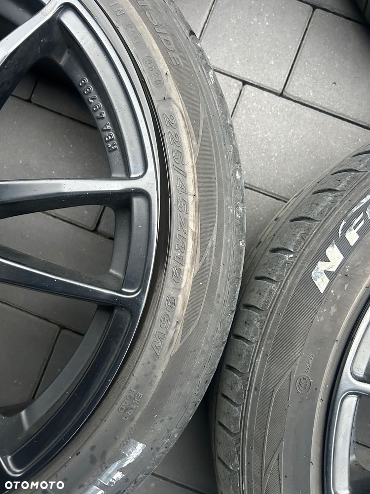 Koła Felgi Aluminiowe Nissan 5x114.3 ET40 8,5J 19” 225/45/19 NEXEN - 7