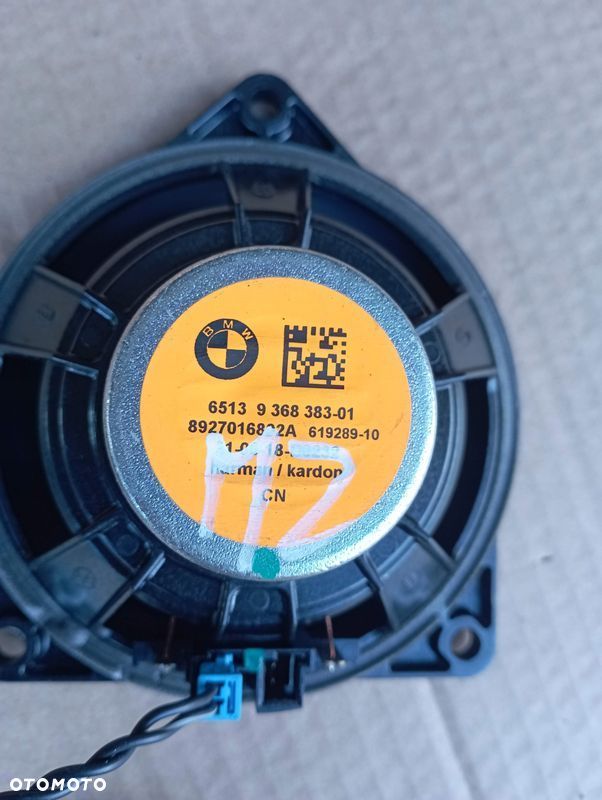 BMW M2 F87 GŁOŚNIK KONSOLI GŁOŚNIKI PRZÓD KOMPLET 9368383 9226358 - 3