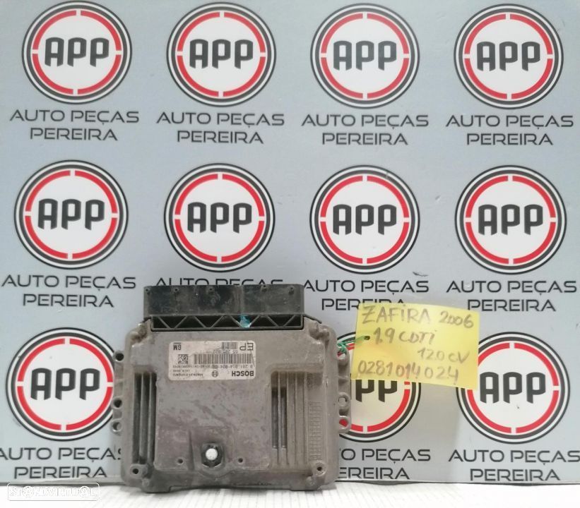 Centralina motor Opel Astra H 1.9 CDTI, refª 0281012549-55198922, 0281014024-55205622. - 3
