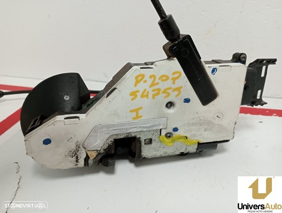 FECHADURA PORTA FRONTAL ESQUERDA PEUGEOT 207 2008 -24090816 - 3