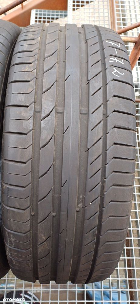 235/55R18 100V CONTINENTAL , dwie opony letnie. - 2