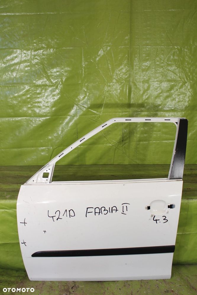 Drzwi Skoda Fabia II 2007-2014r. przód lewy - 1