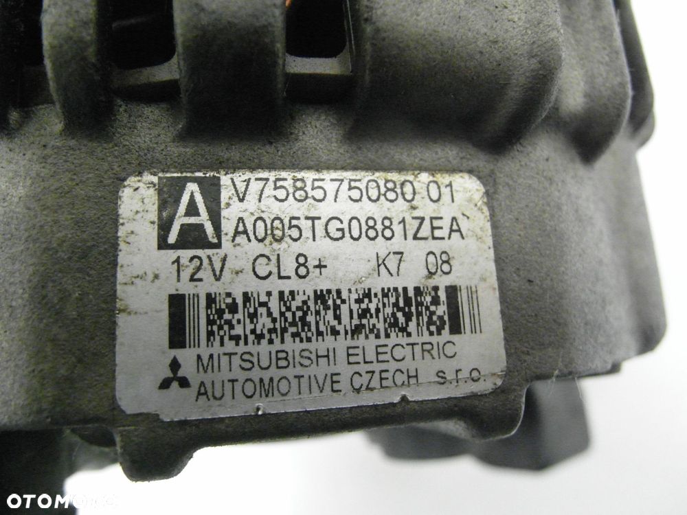 ALTERNATOR PEUGEOT 308 1.4 16V V75857508001 A005TG0881ZEA - 6
