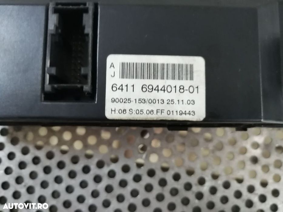 Modul Comenzi Clima Bmw Seria 5 E60 E61 Livram Oriunde Modul Comenzi Clima Bmw Seria 5 E60 E61 Livr - 5