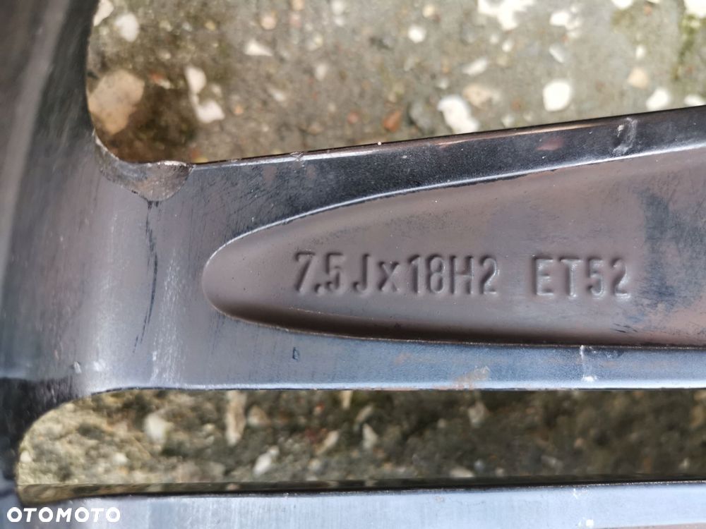 koła felgi aluminiowe mercedes-benz oe a1764010302 7.5" x 18" 5x112 et 52 - 8