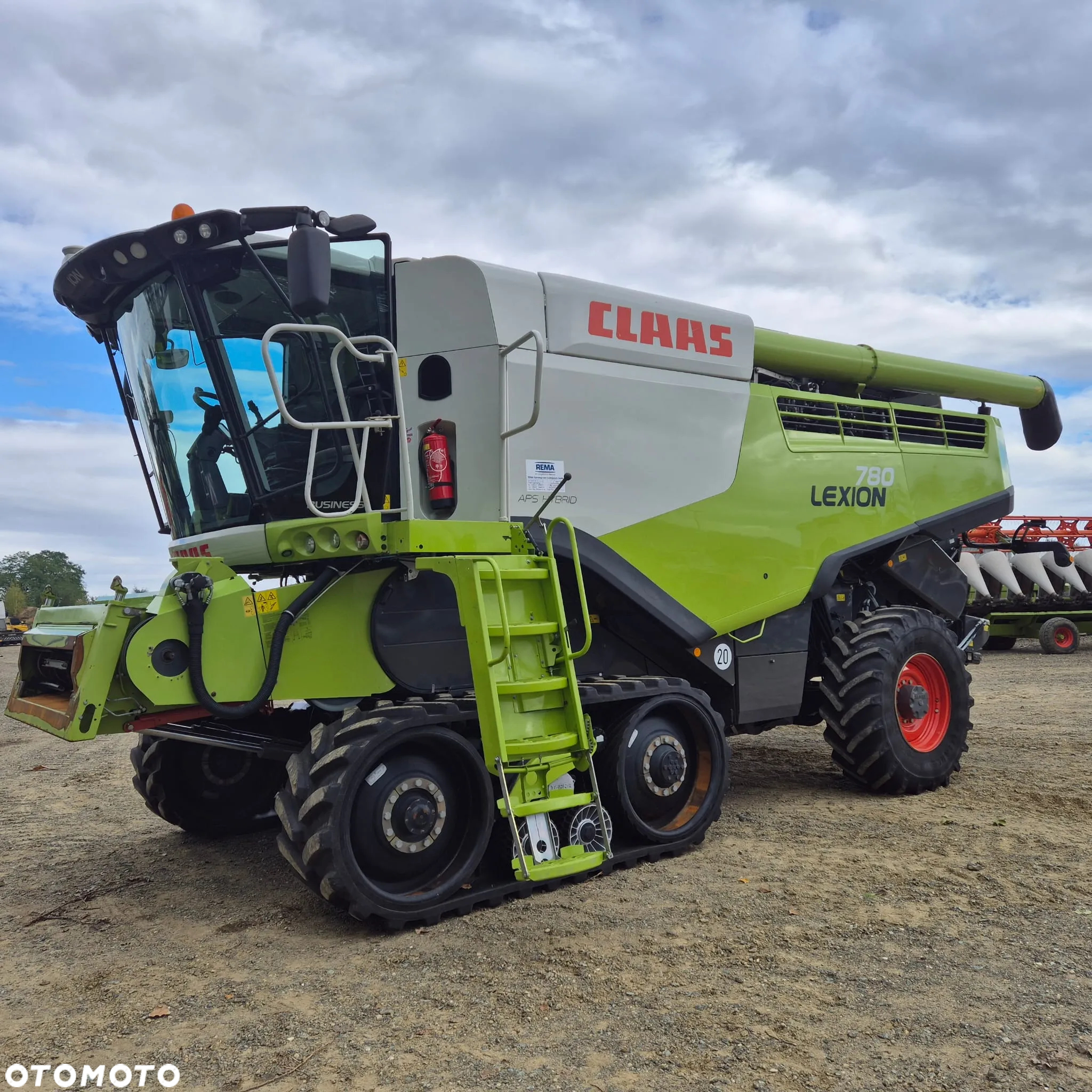 Claas Lexion 780TT(4x4) z hederem - 24