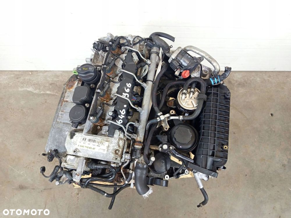 SILNIK KOMPLETNY 646966 646 MERCEDES E W211 C W203 2.2 CDI - 3