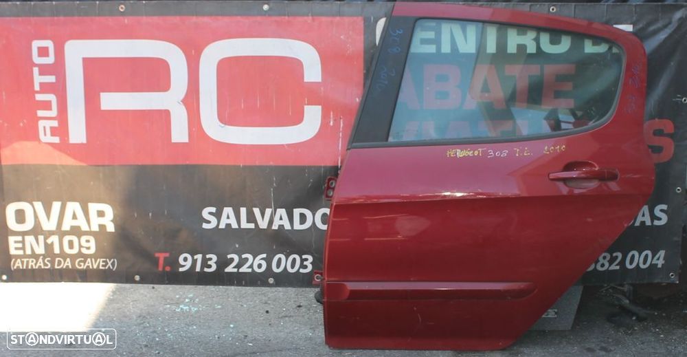 Porta de Trás do Lado Esquerdo Peugeot 308 de 2010 - 1