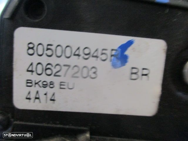 Fecho 805004945R RENAULT CLIO 4 SW 2014 1.5DCI 90CV 5P CINZA FD 4 PINOS - 5