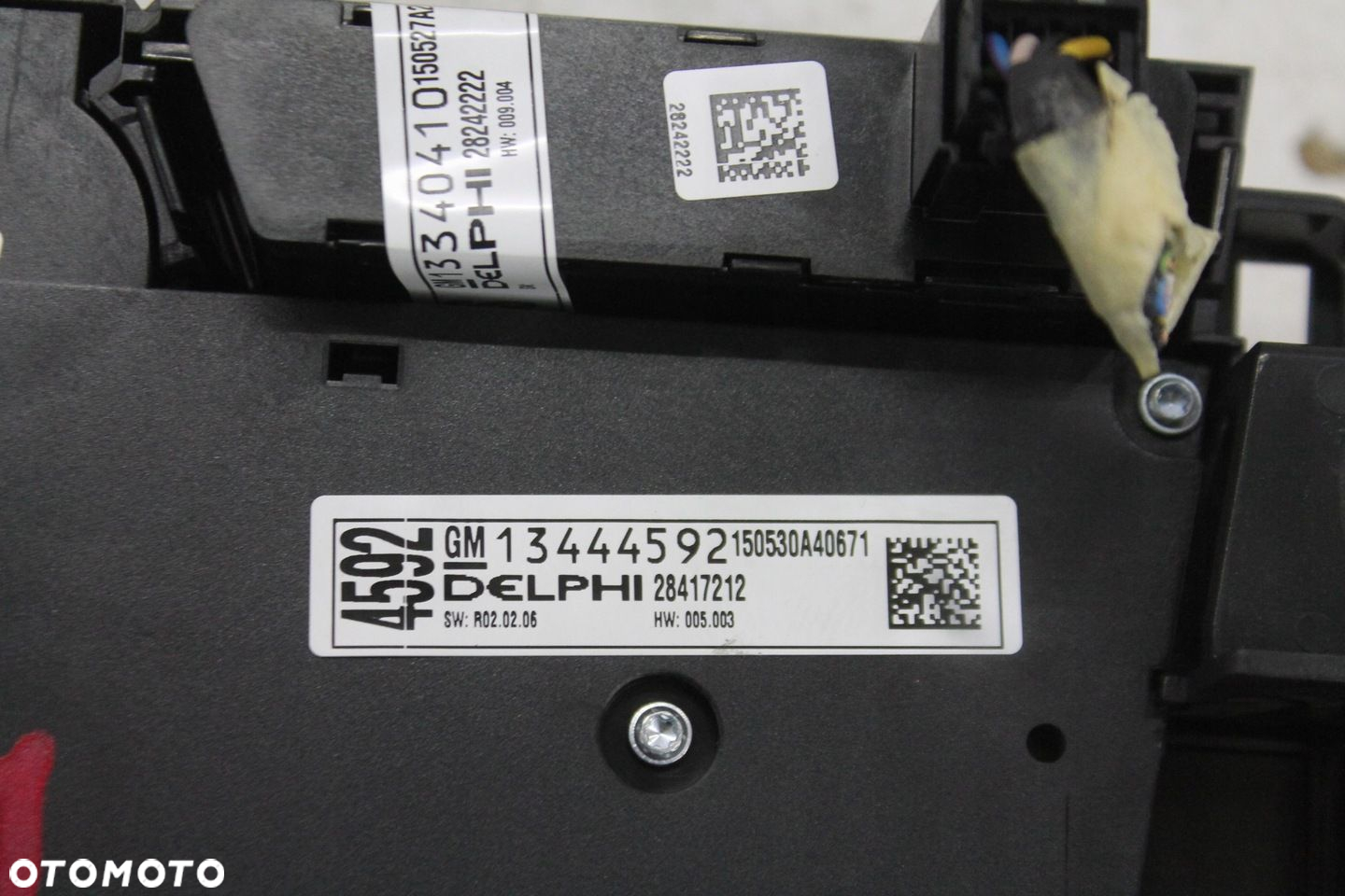 PANEL KLIMATYZACJI RADIA 13444592 13435154 ASTRA J IV 12-15 - 3