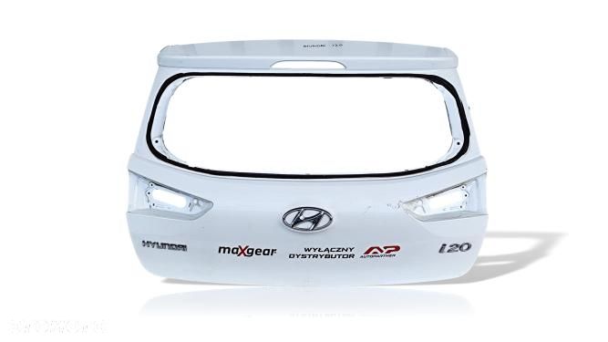 HYUNDAI I20 II 2014-2020 KLAPA BAGARZNIKA TYŁ POKRYWA TYLNA 73700C8000